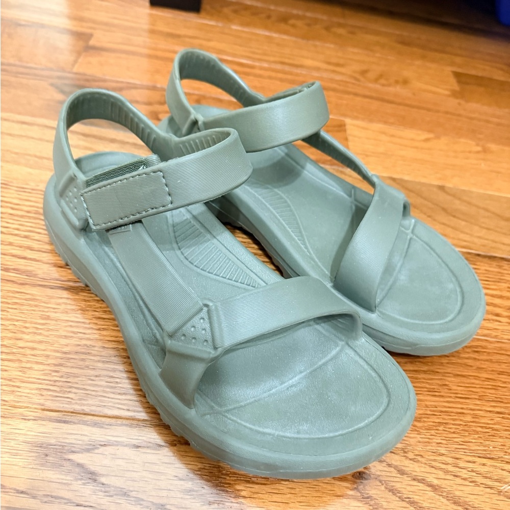 TEVA WOMEN'S IVORY HURRICANE DRIFT WATER Sport SANDAL SIZE 8 Burnt Olive